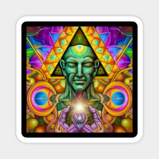 DMT God Head Magnet