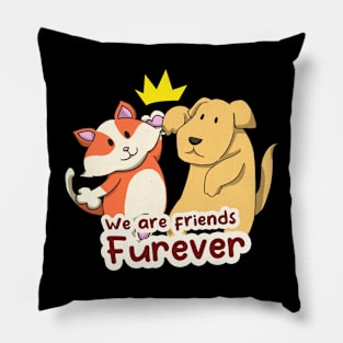 We Are Friends Furever Pillow