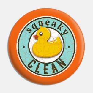 Squeaky clean Pin