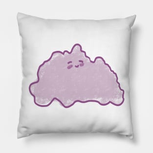 Cute Fluffy Purple Cloud Pillow
