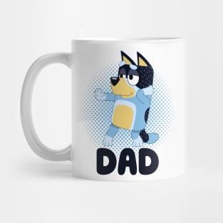 Bluey Dad This Is What An Awesome Dad Looks Like Ceramic Mug 11oz