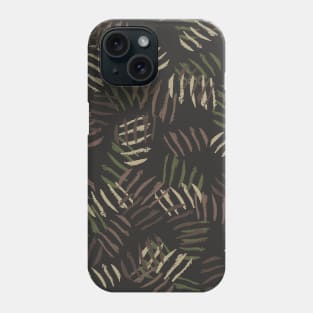 Beige Green Camouflage Pattern Phone Case