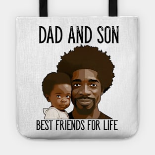 Father And Son Best Friends For Life Father's Day Gift Tote