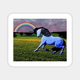 Unicorn Blue Magnet
