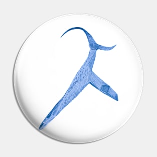 blue whale Pin