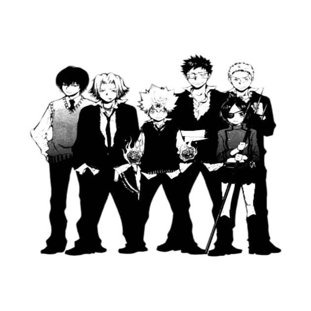 Katekyo Hitman Reborn!  - 10th Generation Vongola Family by BadassManga