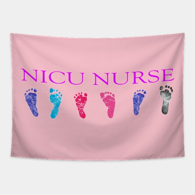 NICU NURSE Tapestry by Cult Classics