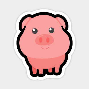 Adorable Pig Cute Baby Pig for Pig Lovers Magnet