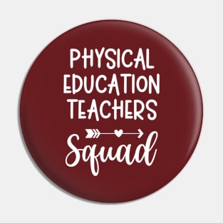 Physical Education Teacher - Squad Design Pin