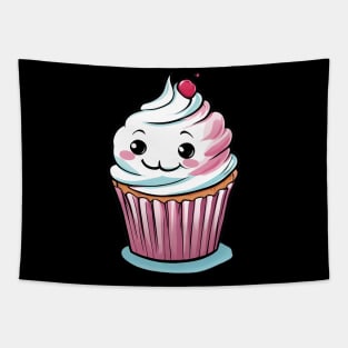 Cute Kawaii Cake Tapestry