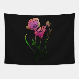 Flower pink Tapestry