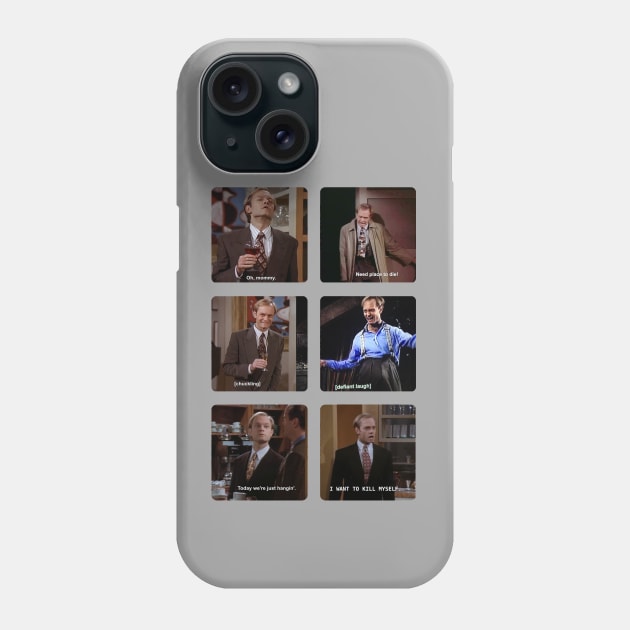 niles crane Phone Case by aluap1006