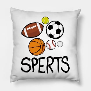 I love sports Pillow