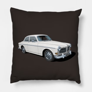 Volvo Amazon in white Pillow