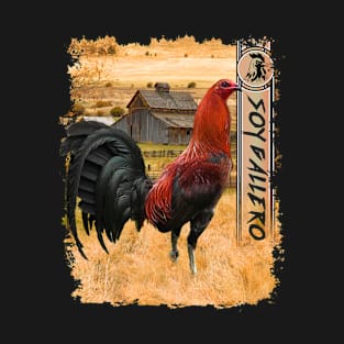 Rooster Soy Gallero Retro Vintage Chicken T-Shirt