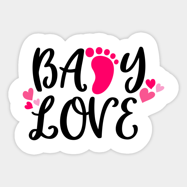 Baby Love Baby Love Sticker Teepublic Baby Love Baby Love Sticker Teepublic
