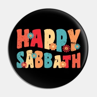 Happy Sabbath Pin