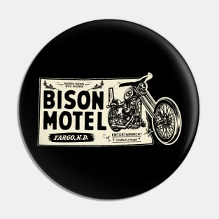 Bison Motel Vintage Biker Bar & Inn Pin