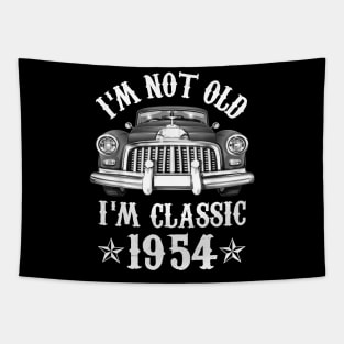 68 Year Old Vintage 1954 Classic Car 68th Birthday Gifts Tapestry