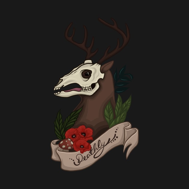 Deathly Deer by The Dinky Box