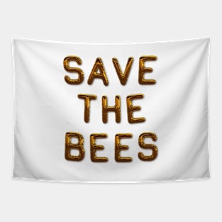 Save The Bees - Save The Planet Tapestry