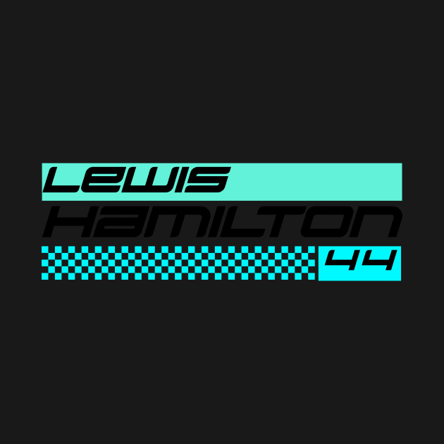 Lewis Hamilton Racing T-Shirt by Miles Attire