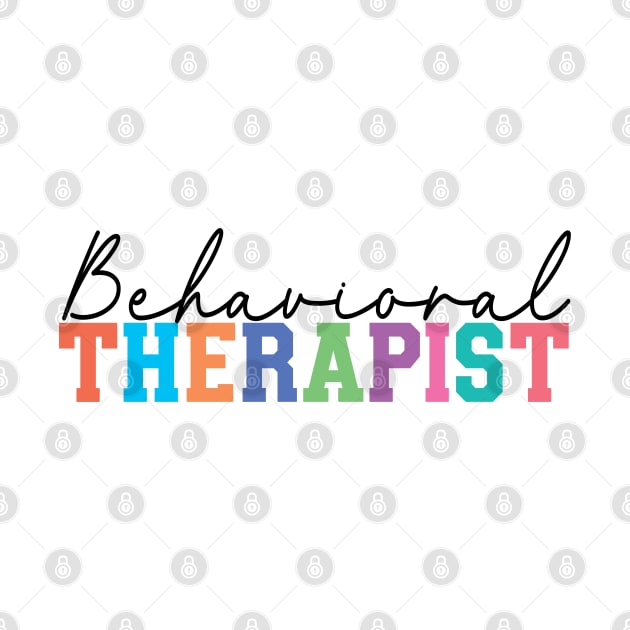 Behavioral Therapist by happypeonydesign