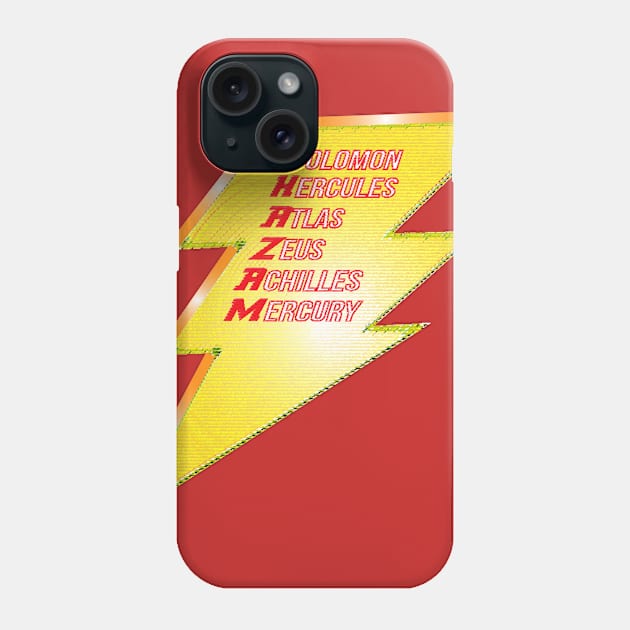 SHAZAM Pronoun Phone Case by RecklessPlaya