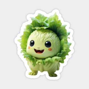 Happy Lettuce Buddy Magnet