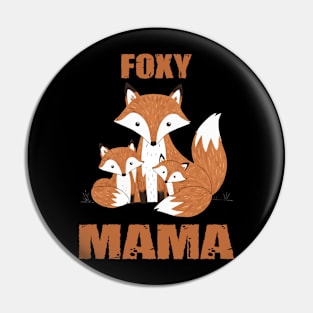 Mama Fox Pin