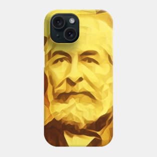 Jean Charles Galissard de Marignac Golden Portrait | Jean Charles Galissard de Marignac Artwork 11 Phone Case