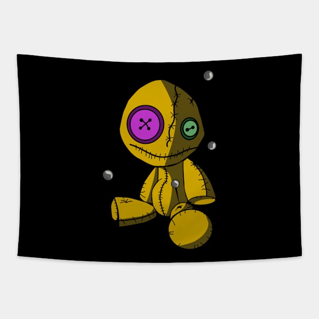 Voodoo doll Tapestry by Kjbargainshop07