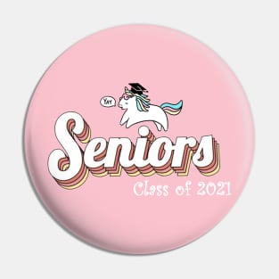 seniors unicorn Pin