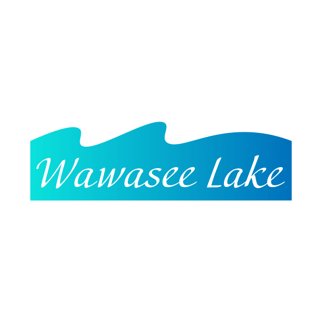 Wawasee Lake Waves by quirkyandkind