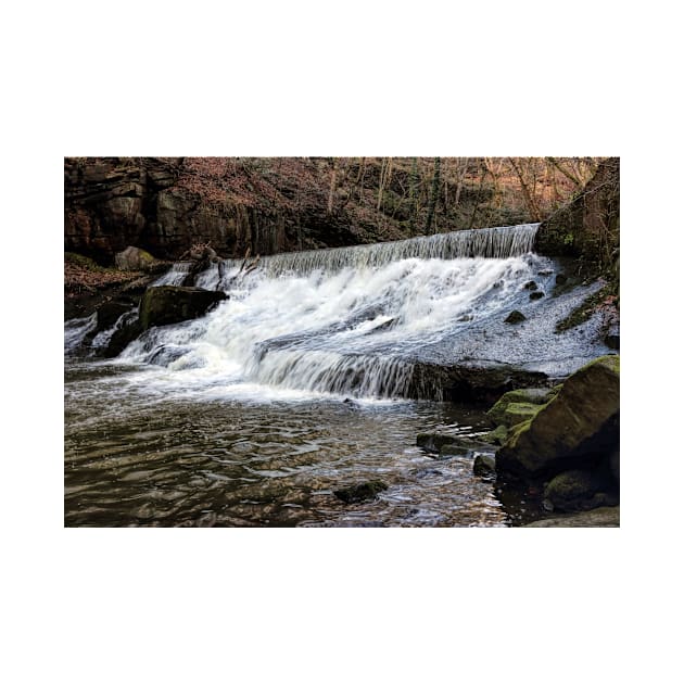 River Spodden falls by avrilharris