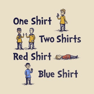 Red Shirt, Blue Shirt T-Shirt