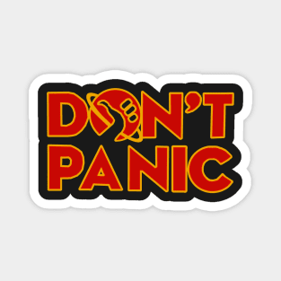 Don't panic The Hitchhiker's Guide to the Galaxy Magnet