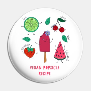 Vegan popsicle recipe Pin