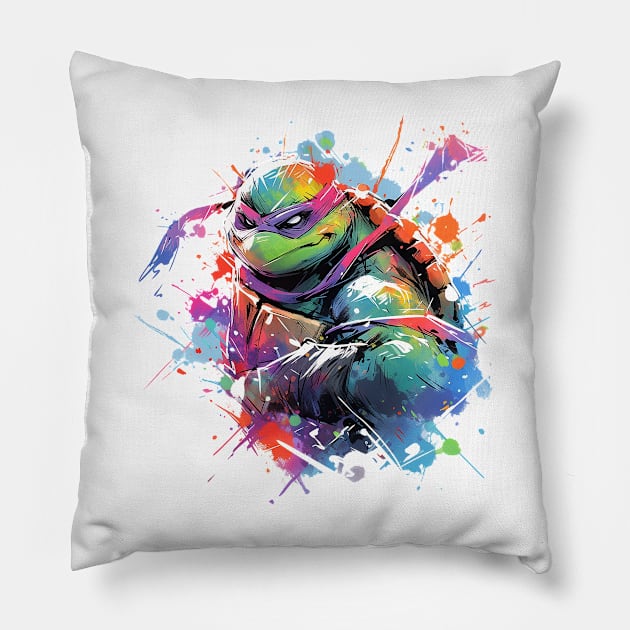 donatello Pillow by dorapeterx