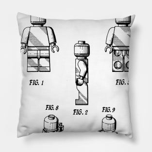 LEGO Minifig Patent Pillow