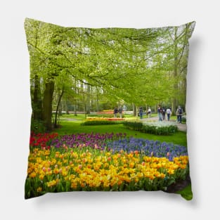 Keukenhof Tulip Festival, Holland Pillow