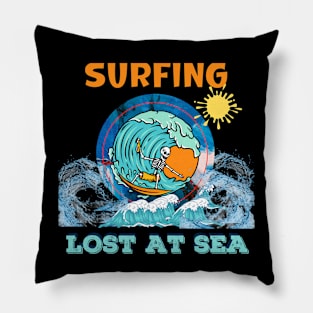 Surfing Apparel Pillow