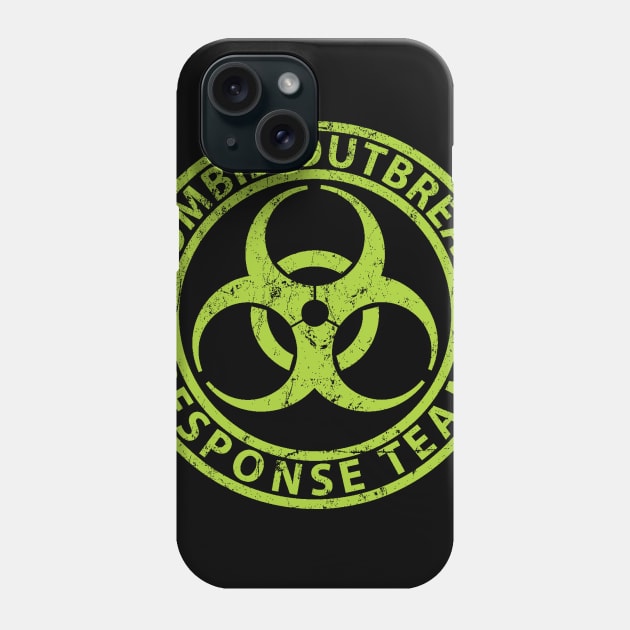 Zombie Outbreak Response Team Phone Case by MindsparkCreative