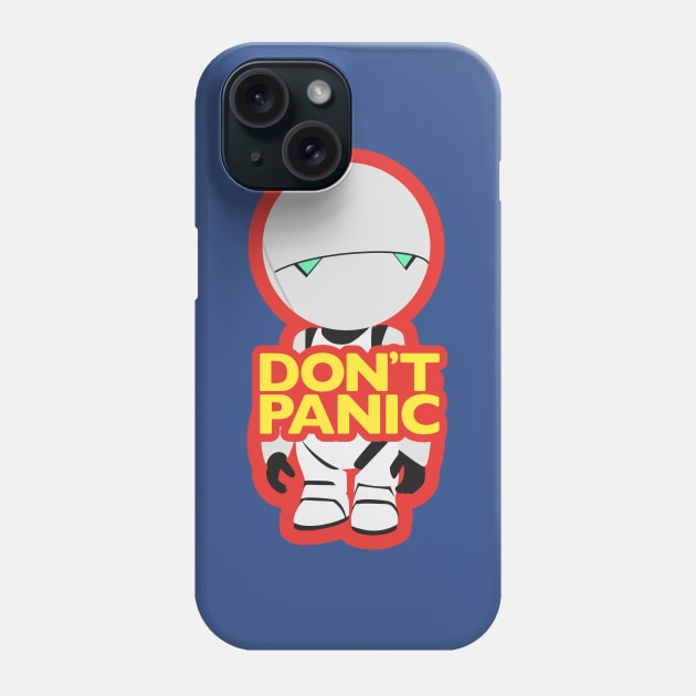 Don't panic. Phone Case by BeardDesign