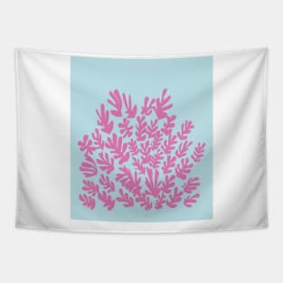 Henri matisse the cut outs  abstract flower modern aesthetics Tapestry