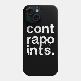 Contrapoints / Fan Art Typography Design Phone Case