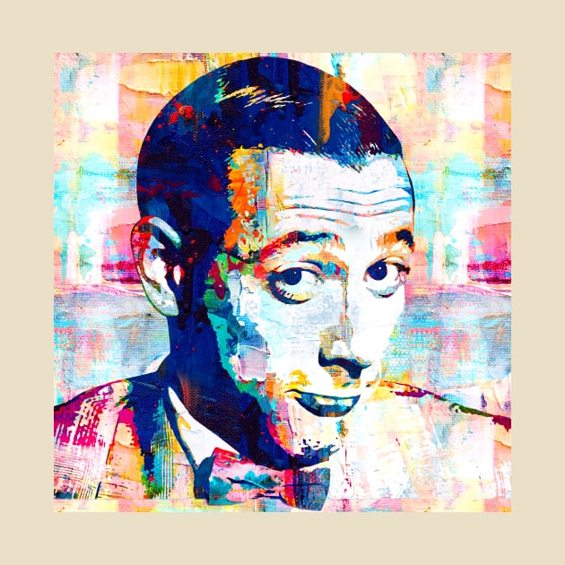 Peewee Herman Abstract Paintings by AnKa Art