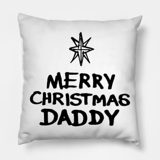 Merry Christmas Daddy Pillow