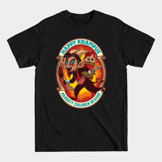 Discover HAPPY KRAMPUS - Krampus - T-Shirt