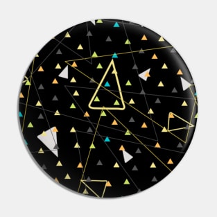 Triangle Madness Pin